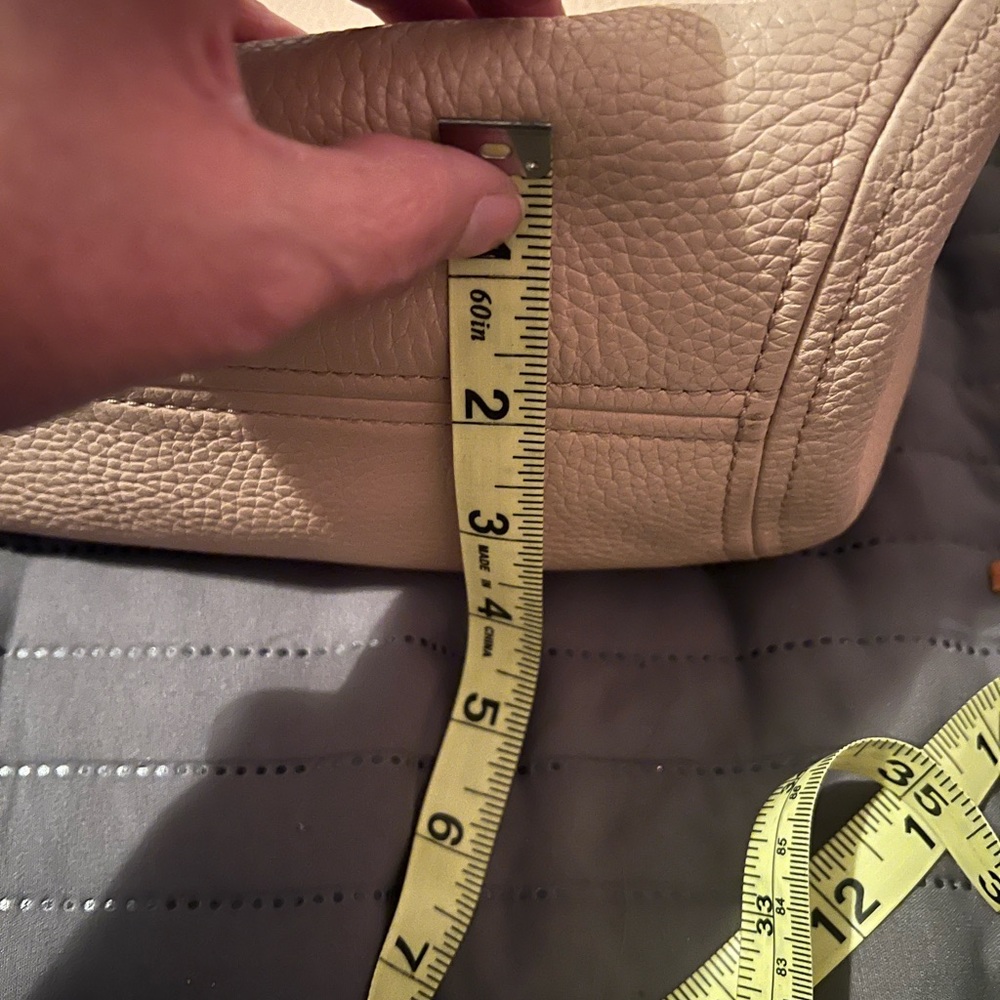 Michael Kors Fulton Large Hobo Shoulder Bag Pebble Leather MK Purse - Picture 7 of 13